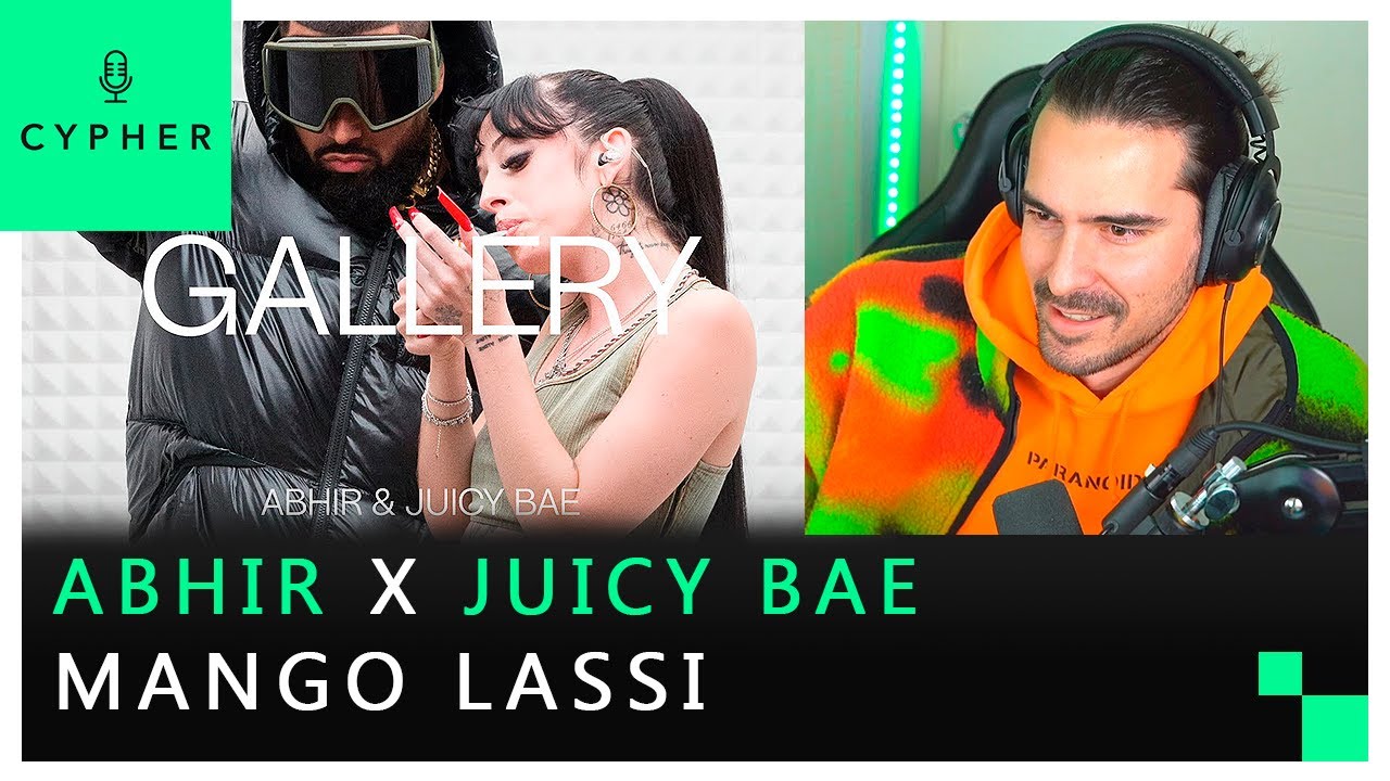 REACCIÓN a Abhir Hathi & Juicy BAE - MANGO LASSI | GALLERY SESSION - Amazon Music
