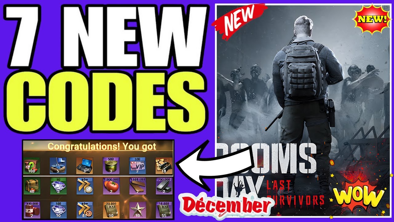 НОВЫЙ код Doomsday Last Survivors на декабрь 2025 года! 🎉