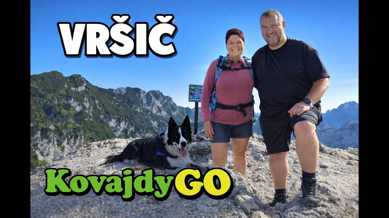 Společně až na vrchol ❤️ Our Vršič Adventure