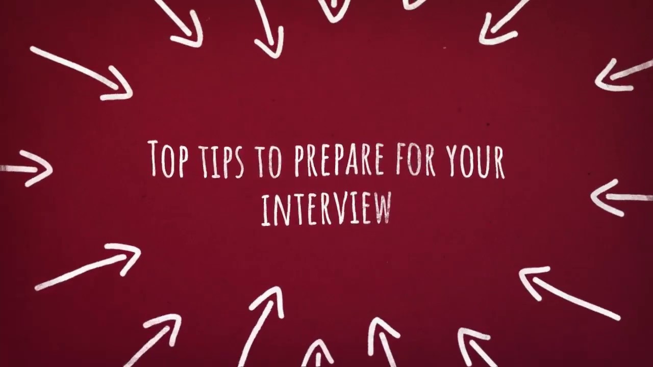 Top tips to help you prepare for your interview