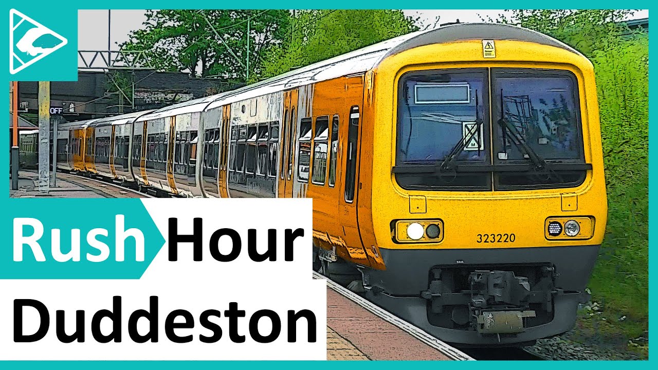 RUSH HOUR Trains at Duddeston (Birmingham) 13/05/2021