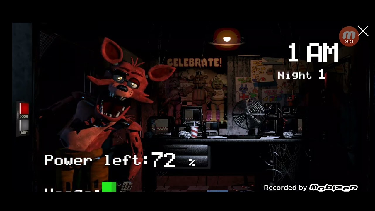 3 kere foxy tarafından öldürüldüm(kesinlikle gerçek değildir)