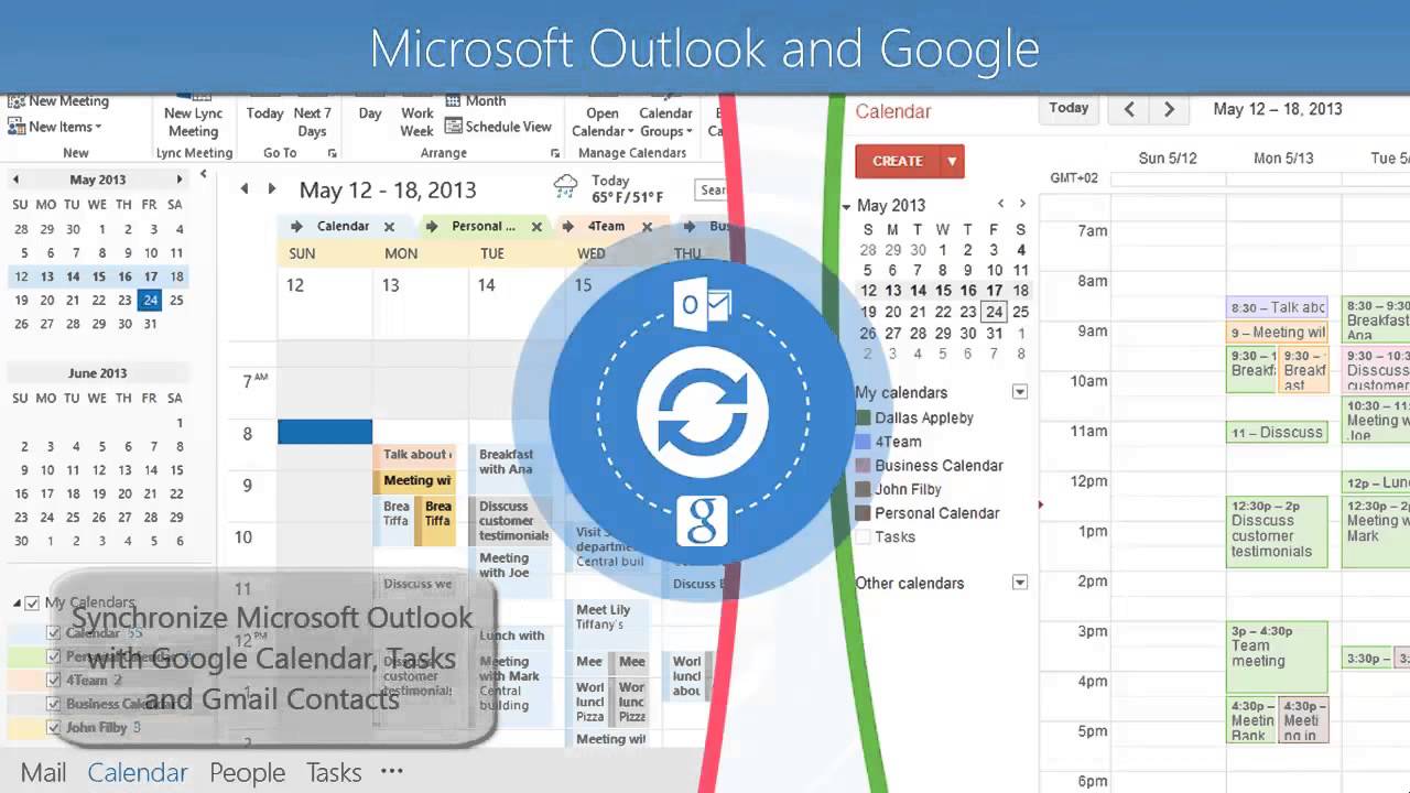 Sync2 - Sync Microsoft Outlook between PC's, mobile devices, Google - without a server