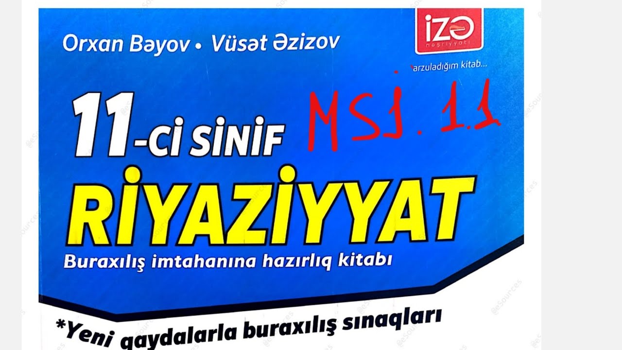 Buraxılış Sınaq MSİ 1.1