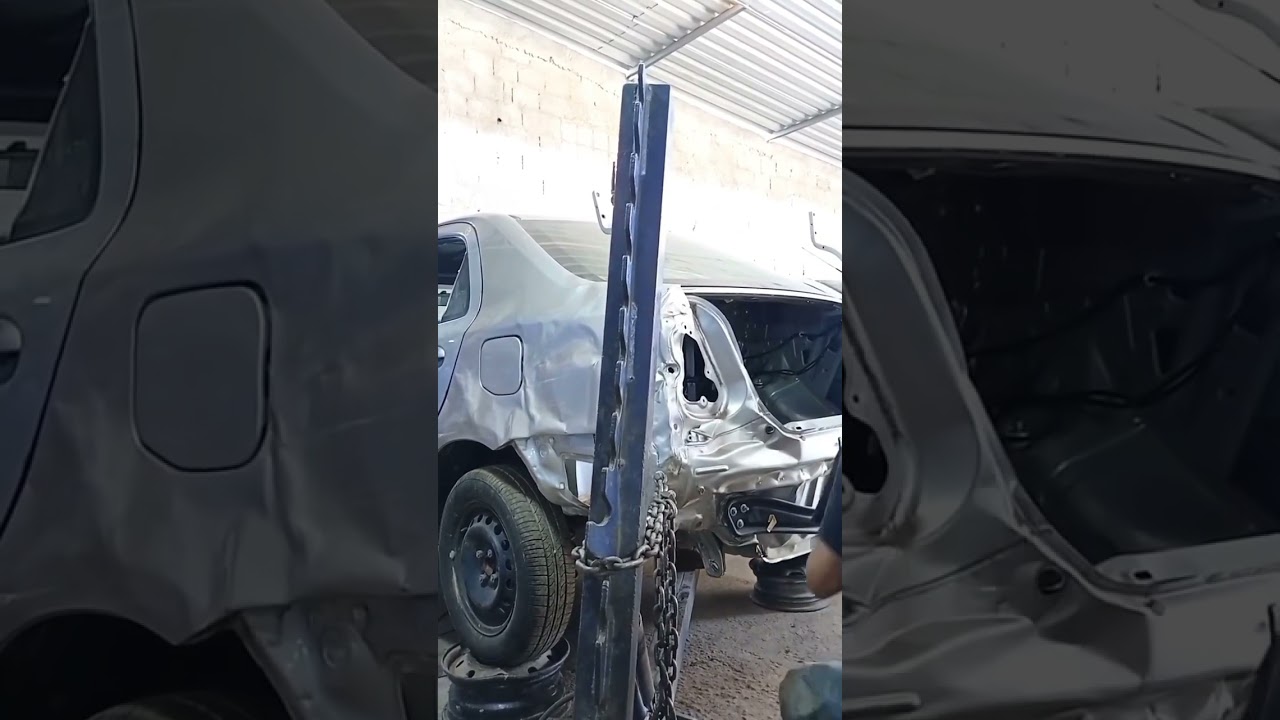 #funilaria #pinturaautomotiva recuperando lateral batida