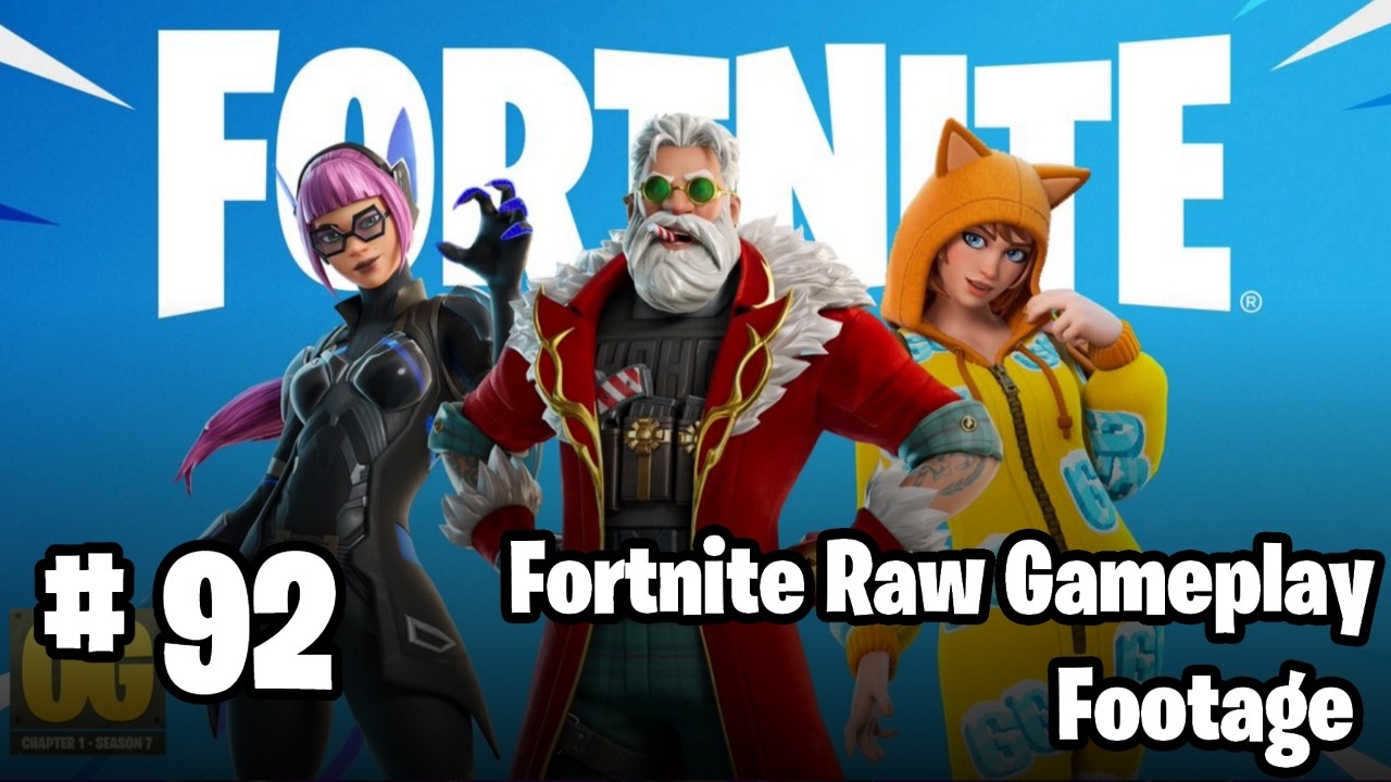 Fortnite OG: Season 7 - Random Gameplay 92  (No Commentary)
