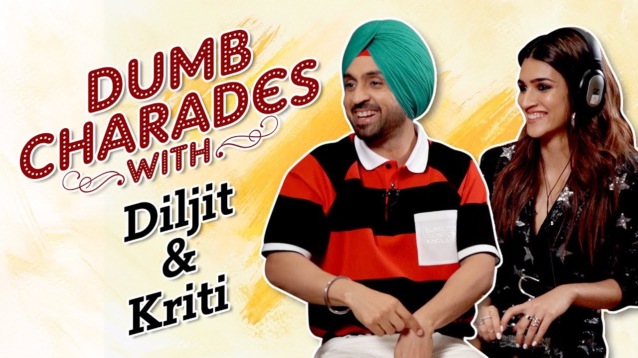 Diljit Dosanjh & Kriti Sanon play Dumb Charades | Arjun Patiala | CineBlitz