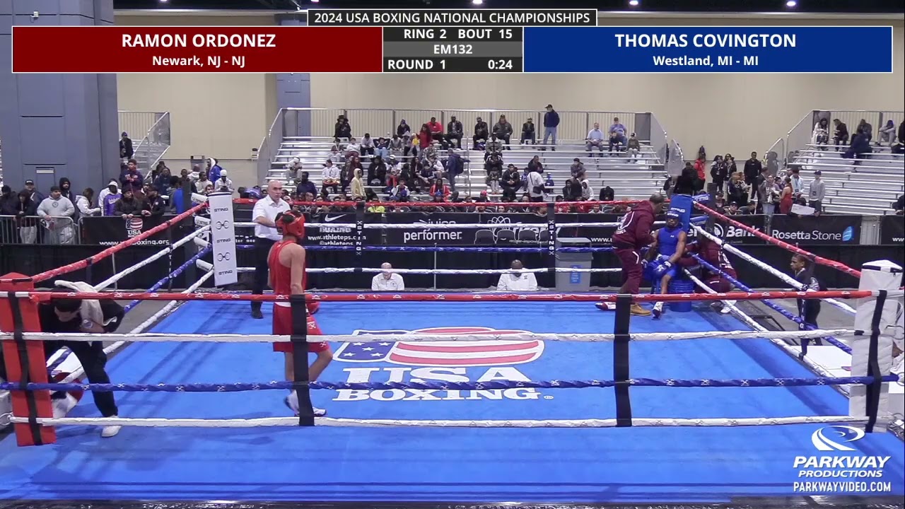 Thomas Covington vs. Ramon Ordoñez USA National Championships 2024 Final (60kg)
