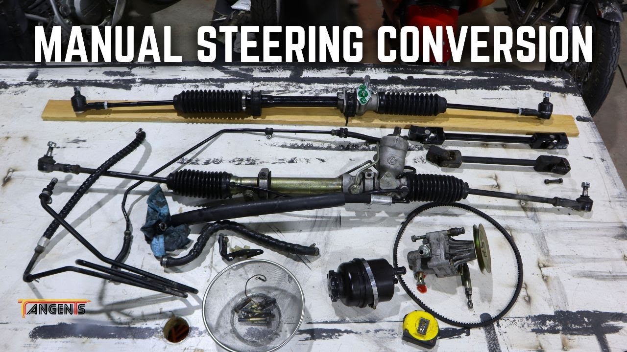 Manual Steering Conversion On My Porsche 924