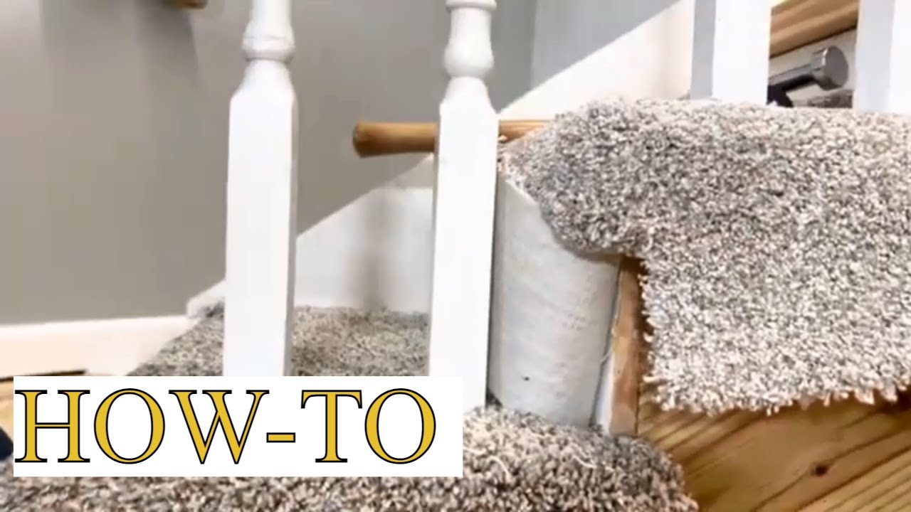 Transform Your Steps: Carpeting with Bull Nose & Spindles
