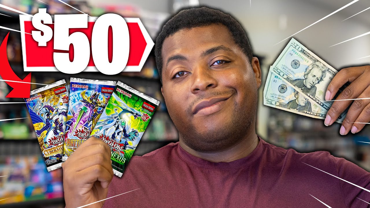 He Spent $50 on Yu-Gi-Oh Cards... Can He PROFIT? - Larry in the Hole!