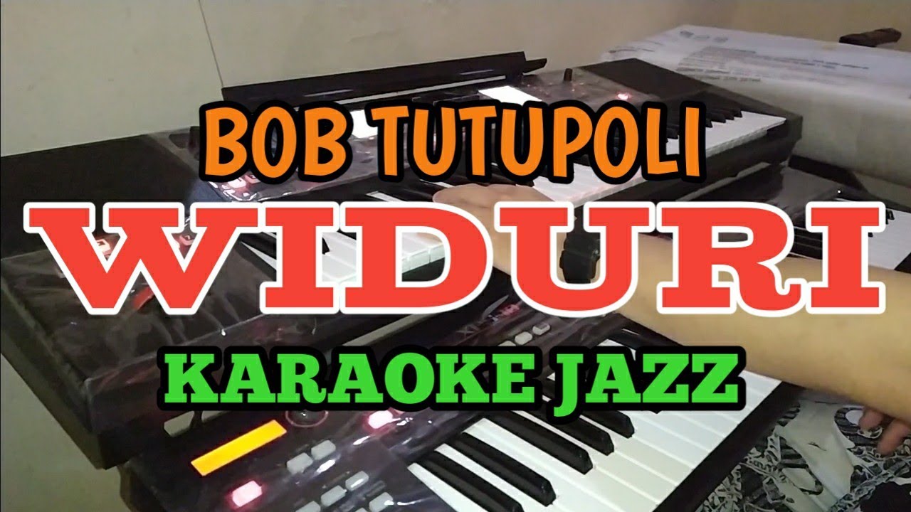 KARAOKE WIDURI - Bob TUTUPOLI Versi JAZZ