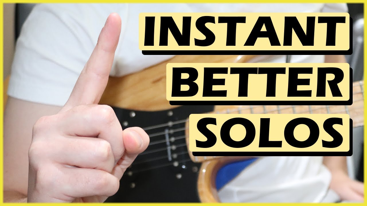 INSTANT BETTER SOLOS - 1 Simple Trick For Improvising On Guitar
