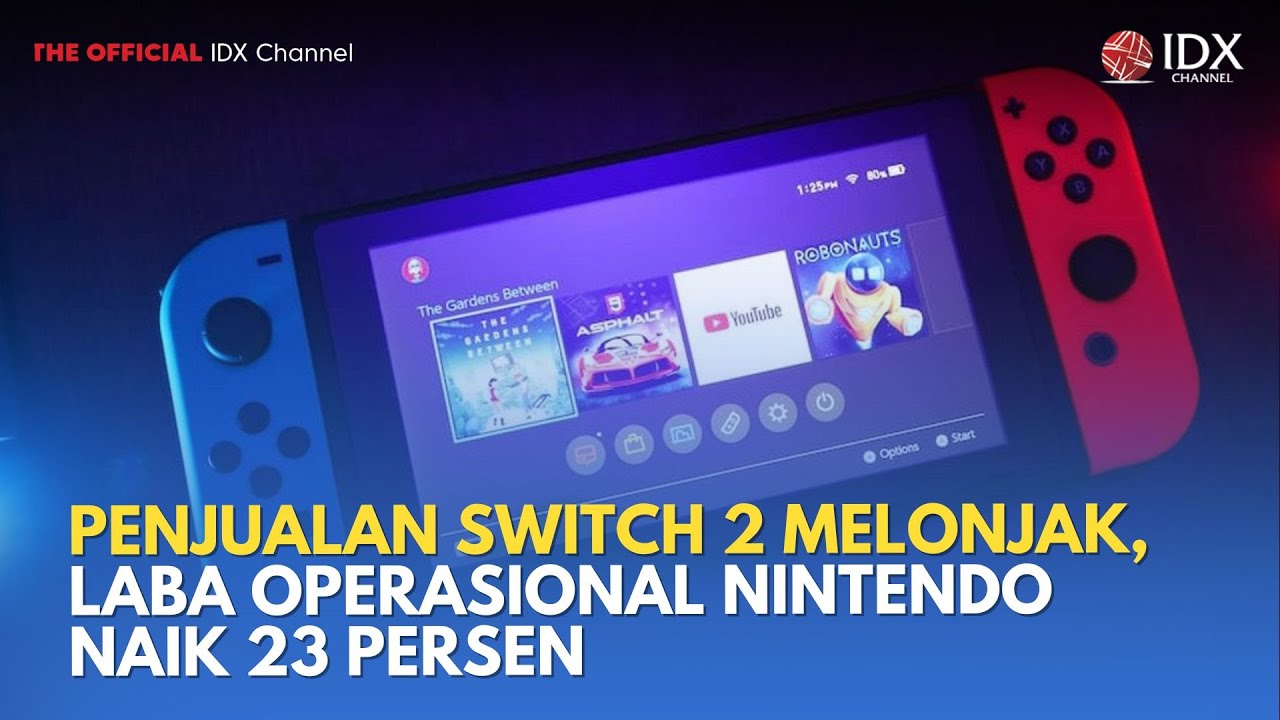 Penjualan Switch 2 Melonjak, Laba Operasional Nintendo Naik 23 Persen | TECH BIZZ