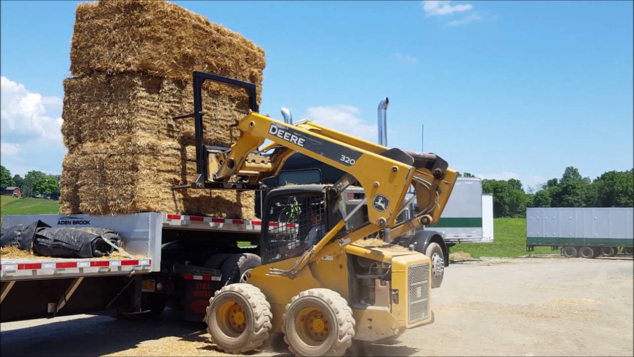 Aden Brook Bale Bundles and the Attachments to Handle Them
