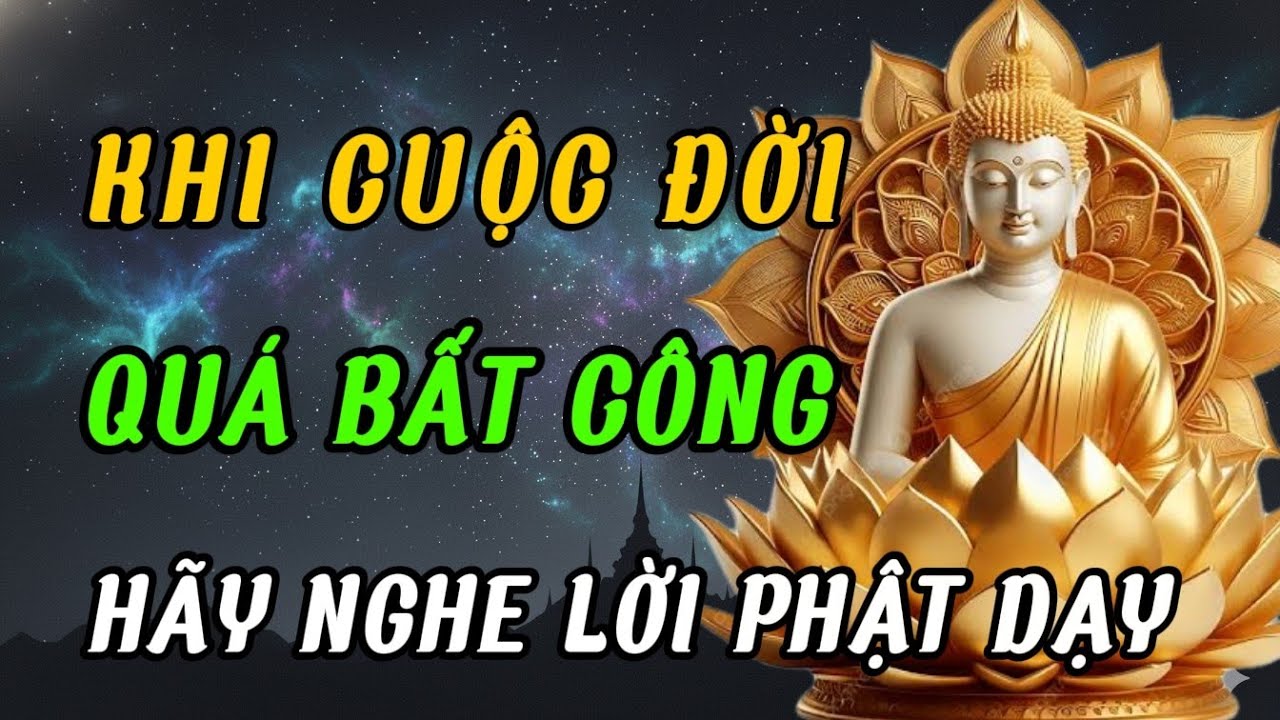 Khi Đời Quá Bất Công, Hãy Nghe Lời Phật Dạy | Hiểu Nhân Quả Để Tâm An | Audio Tâm Sáng