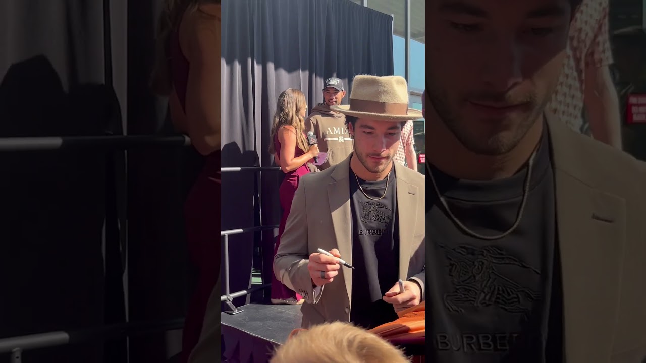 Coyote’s Sean Durzi at the Arizona Coyotes Red Carpet