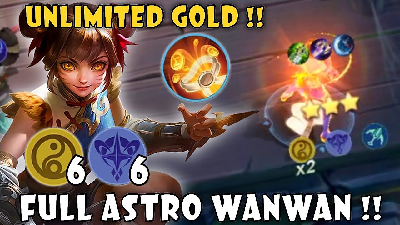 YOU WILL NEVER RUN OUT OF GOLD WITH THIS COMBO !! MAGIC CHESS MOBILE LEGENDS