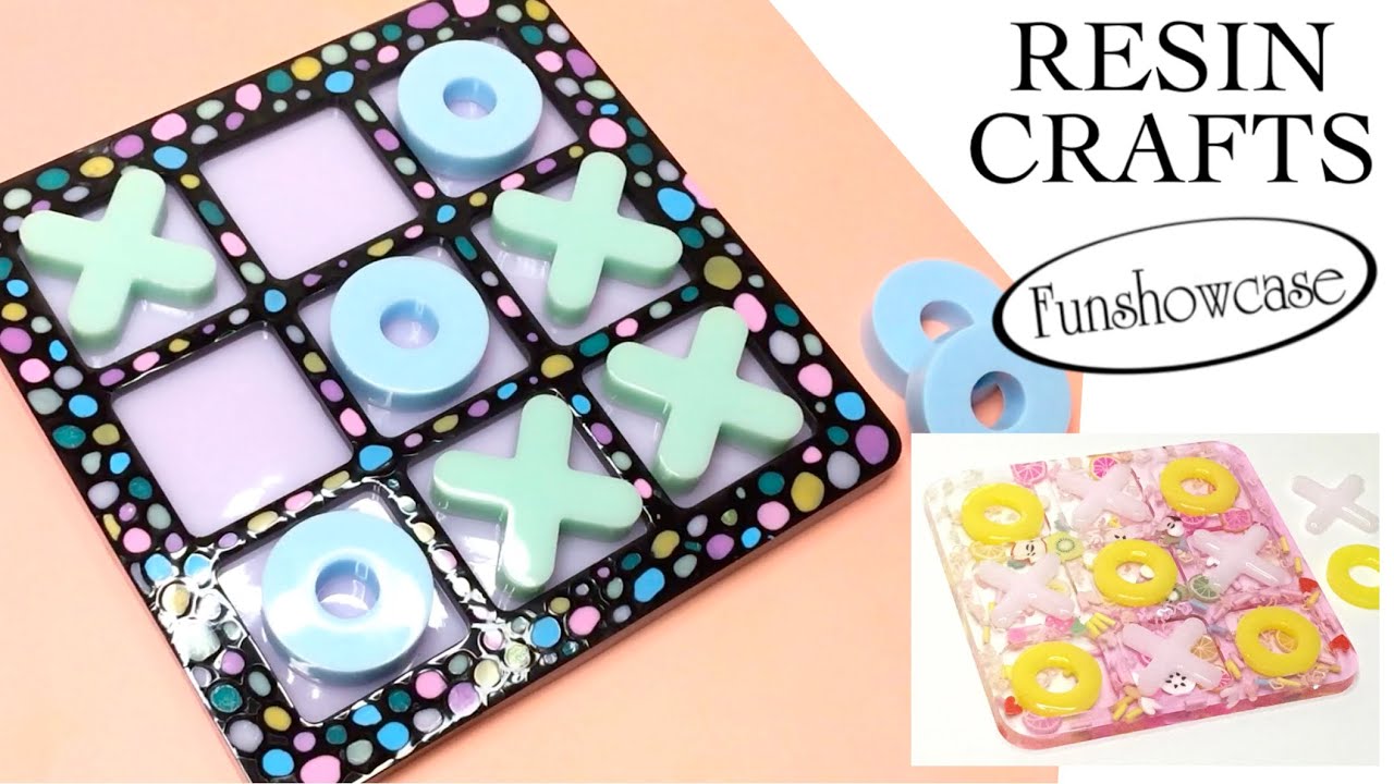 Resin Crafts- Game Boards- DIY
