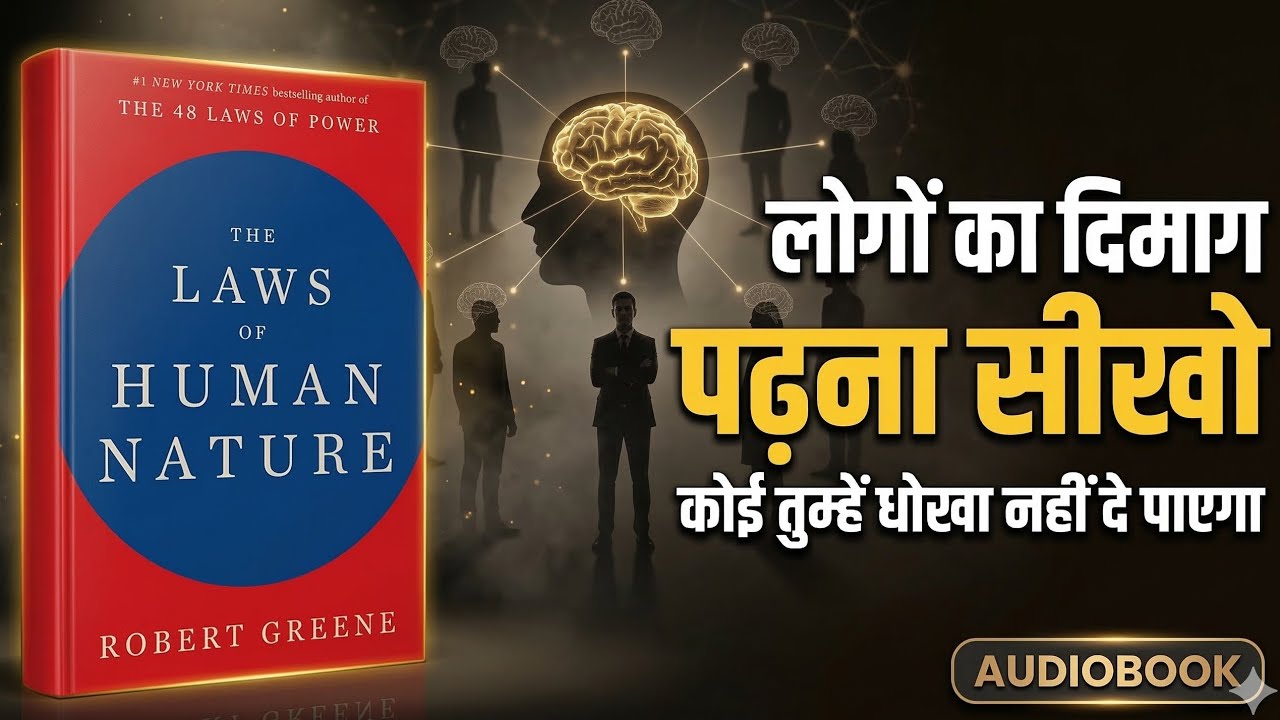 The Laws of Human Nature by Robert Greene | Audiobook in Hindi| Dark Psychology