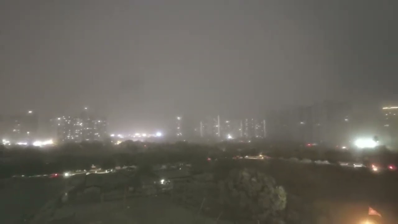 Highlights from ThunderStorm in Noida #thunder #noida #noidavlogs #noidavlog
