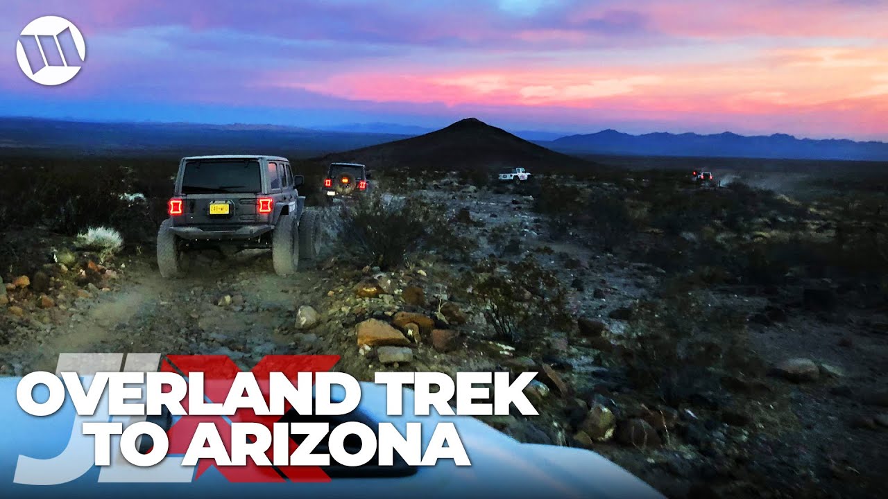 Overland Trek Across the Mojave Desert in Jeep JL Wranglers Nitto JL-Experience JLX  REUNION Part 1
