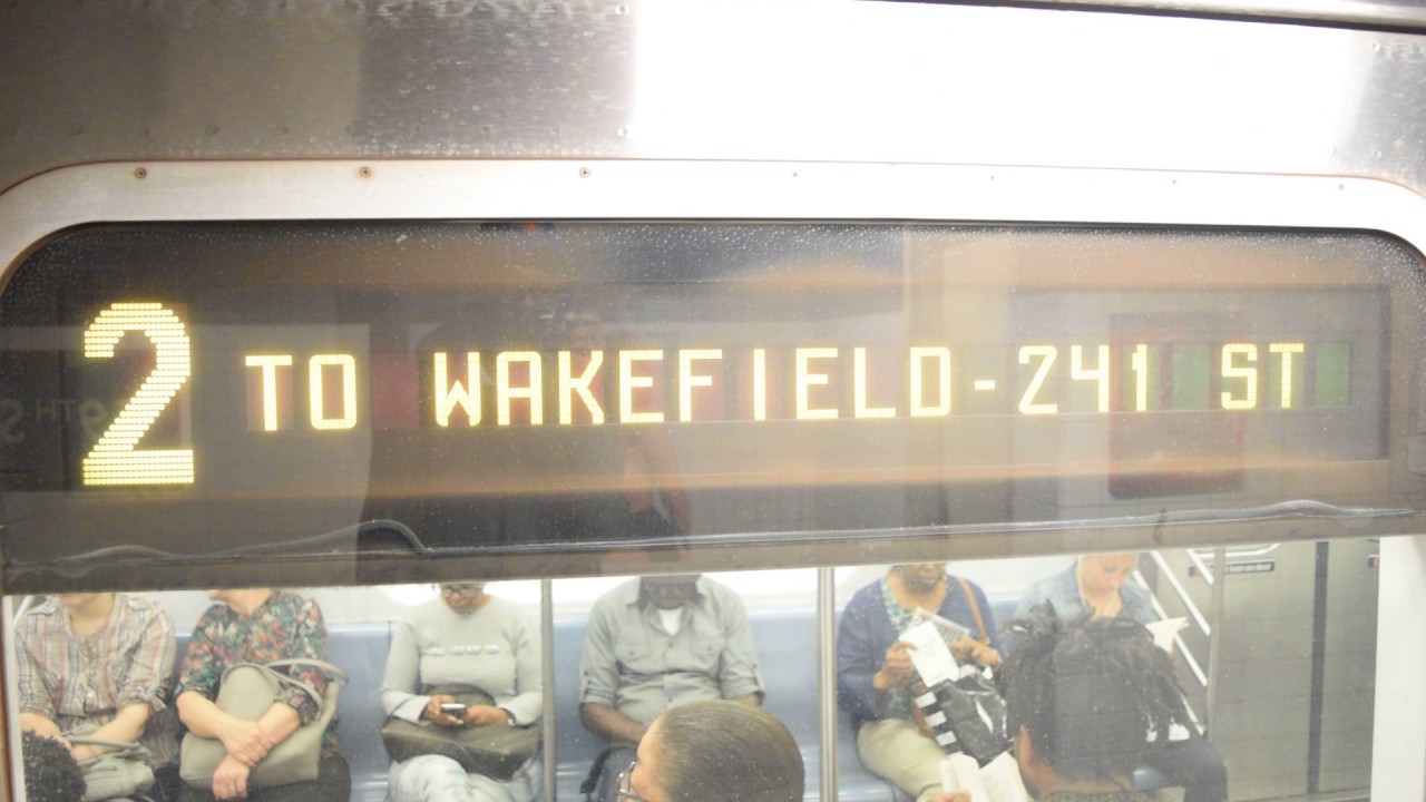 Special! Bronx-bound R142 (2) train at 59th Street (IRT Lexington Avenue Line/Lower Level)