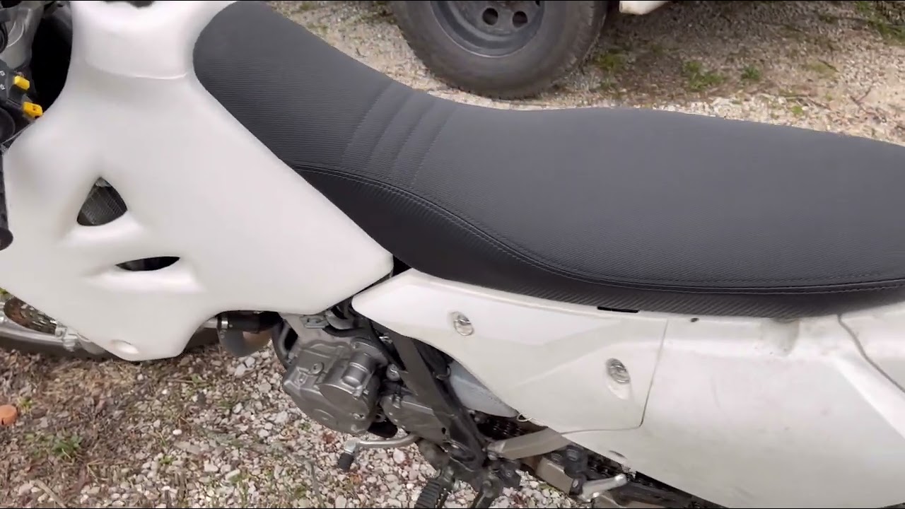 Drz400 Oversized IMS Tank installed 4 gallon drz 400 s sm e drz400s drz400sm drz400e Suzuki dirtbike