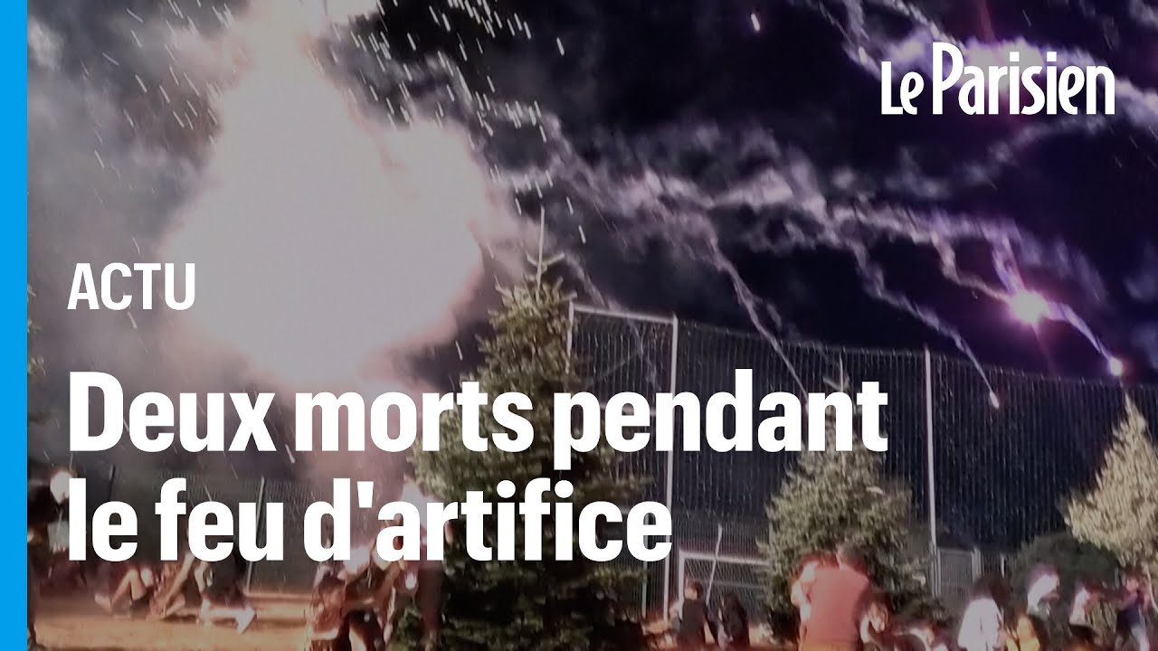 À Cholet, le feu d'artifice fait deux morts, dont un enfant de 7 ans