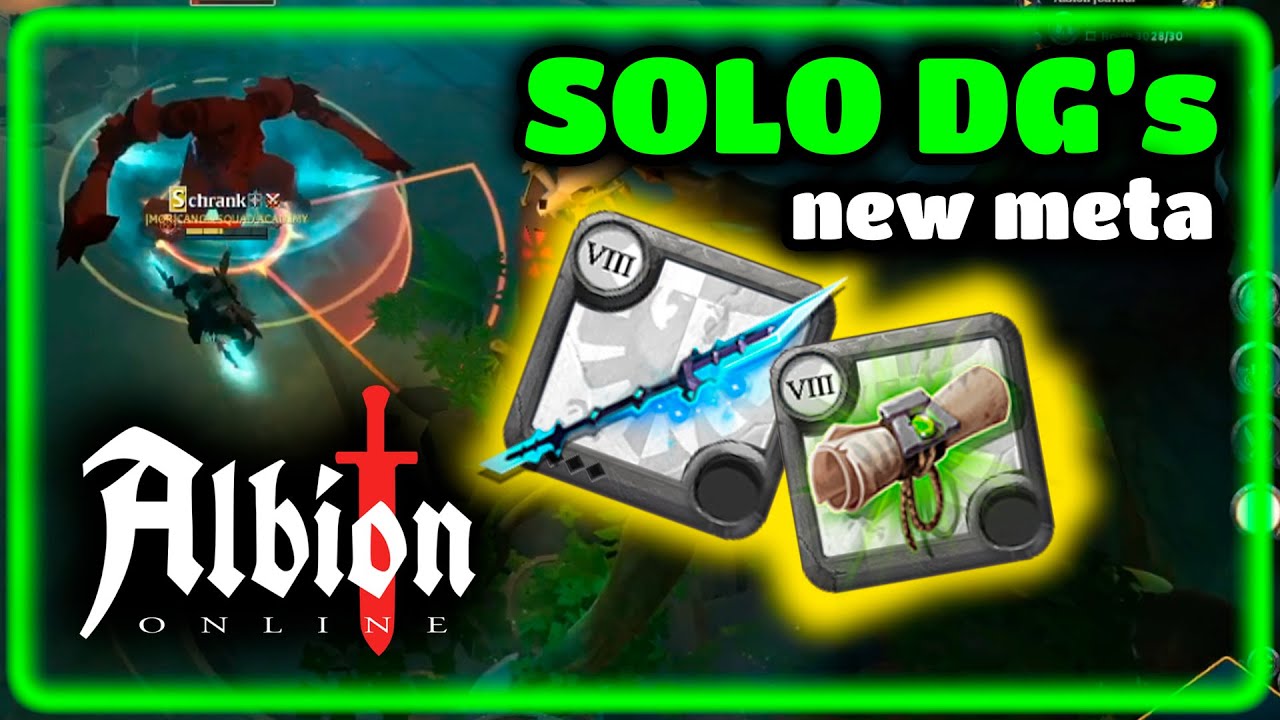 Hoja doble fantasma, ¿Nueva mejor arma para SOLO DG's? 🫥🥶 #guiaalbiononline