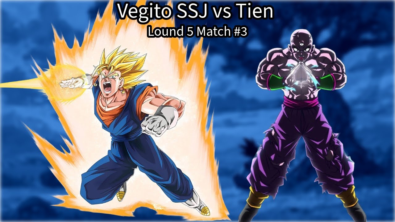 Lound 5 Match #3: Vegito SSJ vs Tien (Dragon Ball Raging Blast 2 Ultimate Tournament)