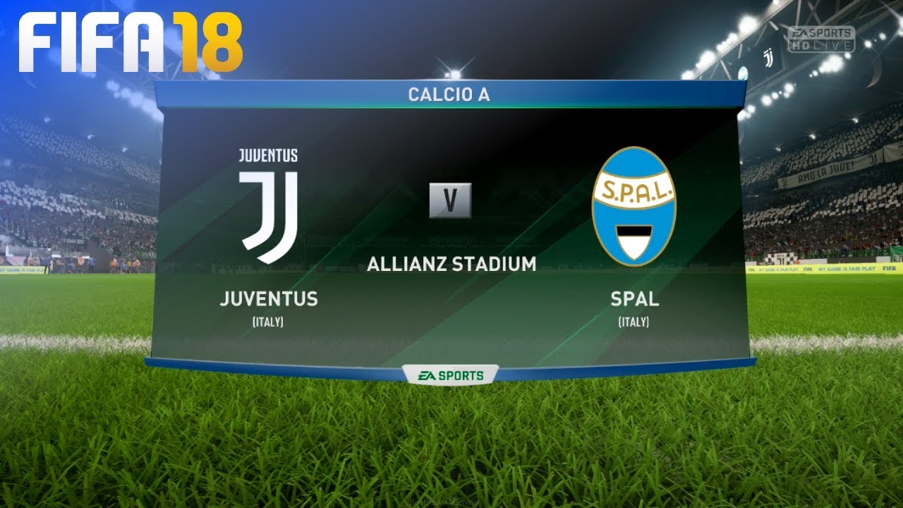 FIFA 18 - Juventus vs. SPAL @ Allianz Stadium