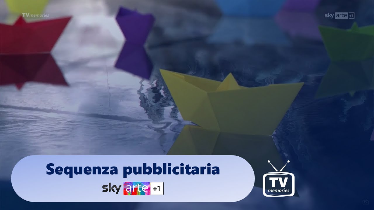 Sky Arte +1 - Sequenza pubblicitaria [9 aprile 2023, ore 20:00]