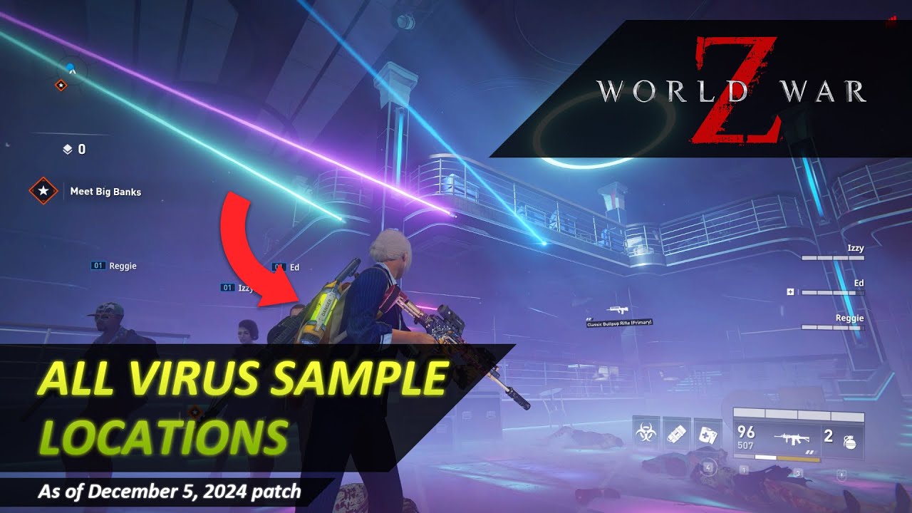 World War Z Aftermath | All Virus Sample Locations Ultimate Guide (as of December 5, 2024 patch)