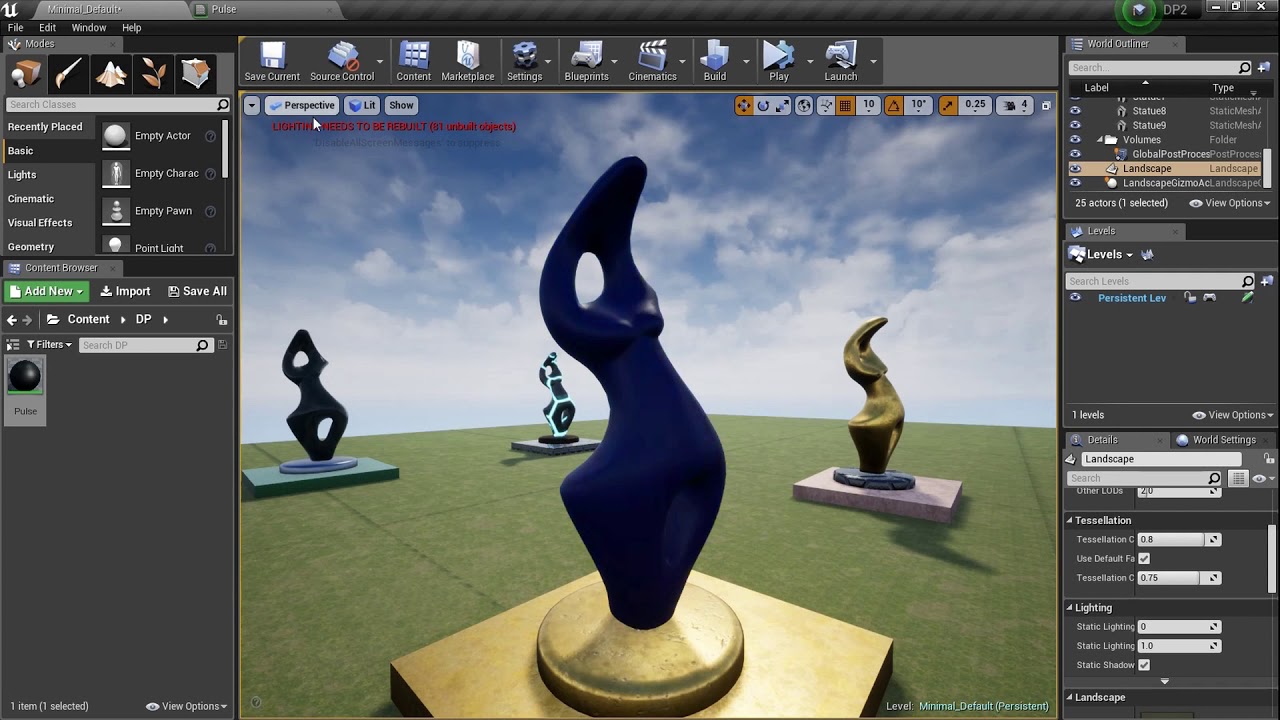 DPTV UE4 Material Tutorial 20 (Pulse And Flash)
