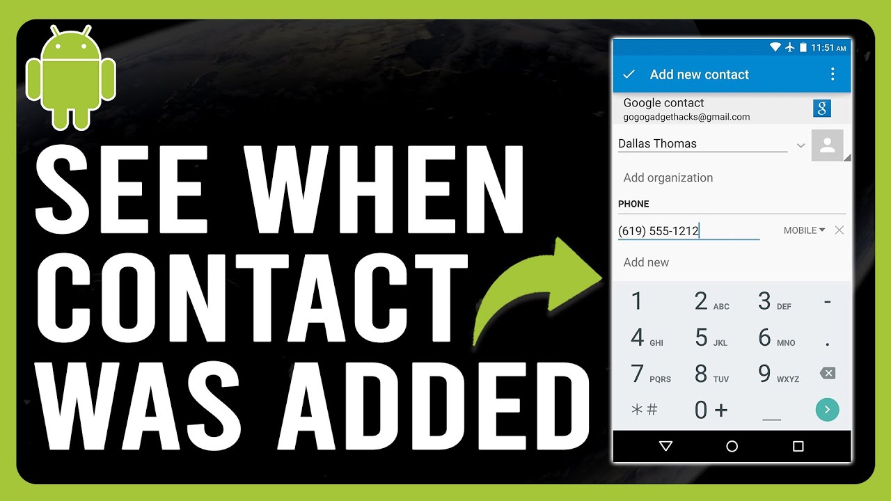 How to See When Contact Was Added on Android (How to Find Most Recently Added Contacts on Android)