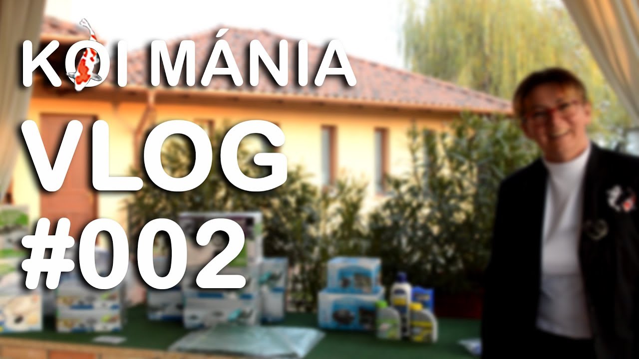 Koi Mánia VLOG#002 - Őszi-téli eszközök és teendők egy kerti tónál