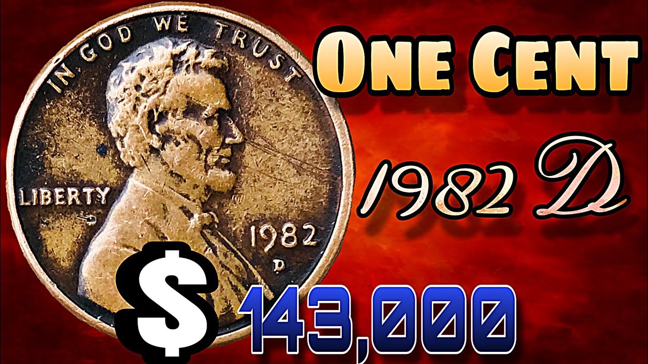 The 1982 D Lincoln Penny $143,000!! Small Date Only