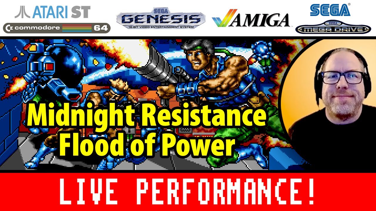 Midnight Resistance game music played live!