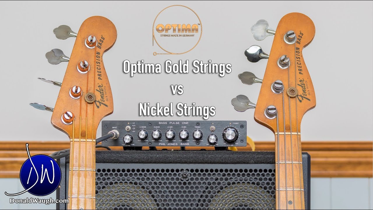 Nickel strings vs Gold strings - Donald Waugh