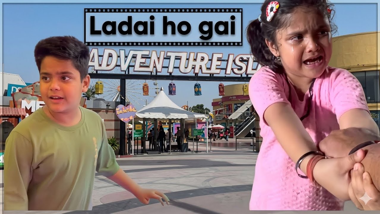 Bacchon Ne Kardi Zidd 😱 Metro Walk Adventure Island vlog 