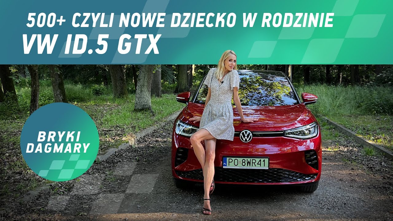 Z rodziną ID najlepiej na zdjęciach? Udoskonalony VW ID.5. Bryki Dagmary I Dagmara Kowalska