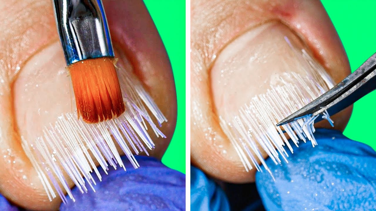 INCRÍVEIS TRANSFORMAÇÕES PARA UNHAS || 30 TRUQUES DE MANICURE E PEDICURE
