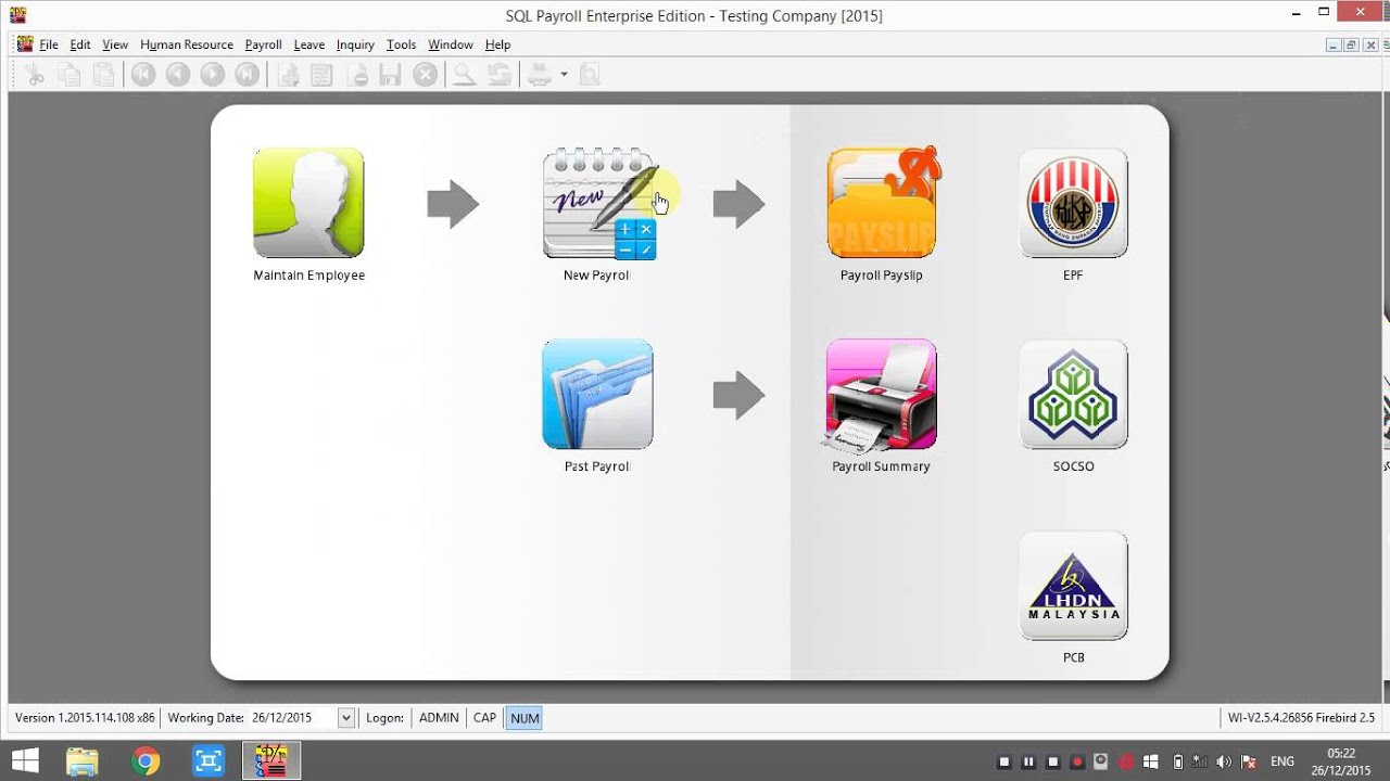 SQL Payroll Demo
