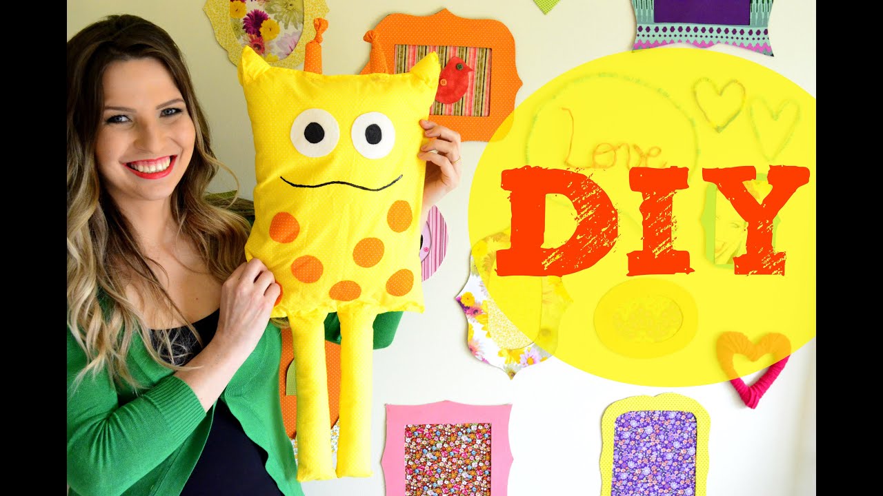 DIY Almofada de Girafa