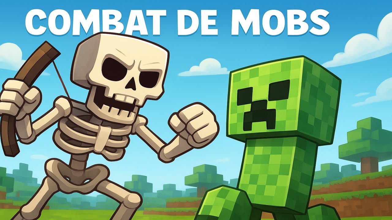 J'ai organisé un tournoi de MOB sur MINCRAFT !  ( et ça a mal tourné )