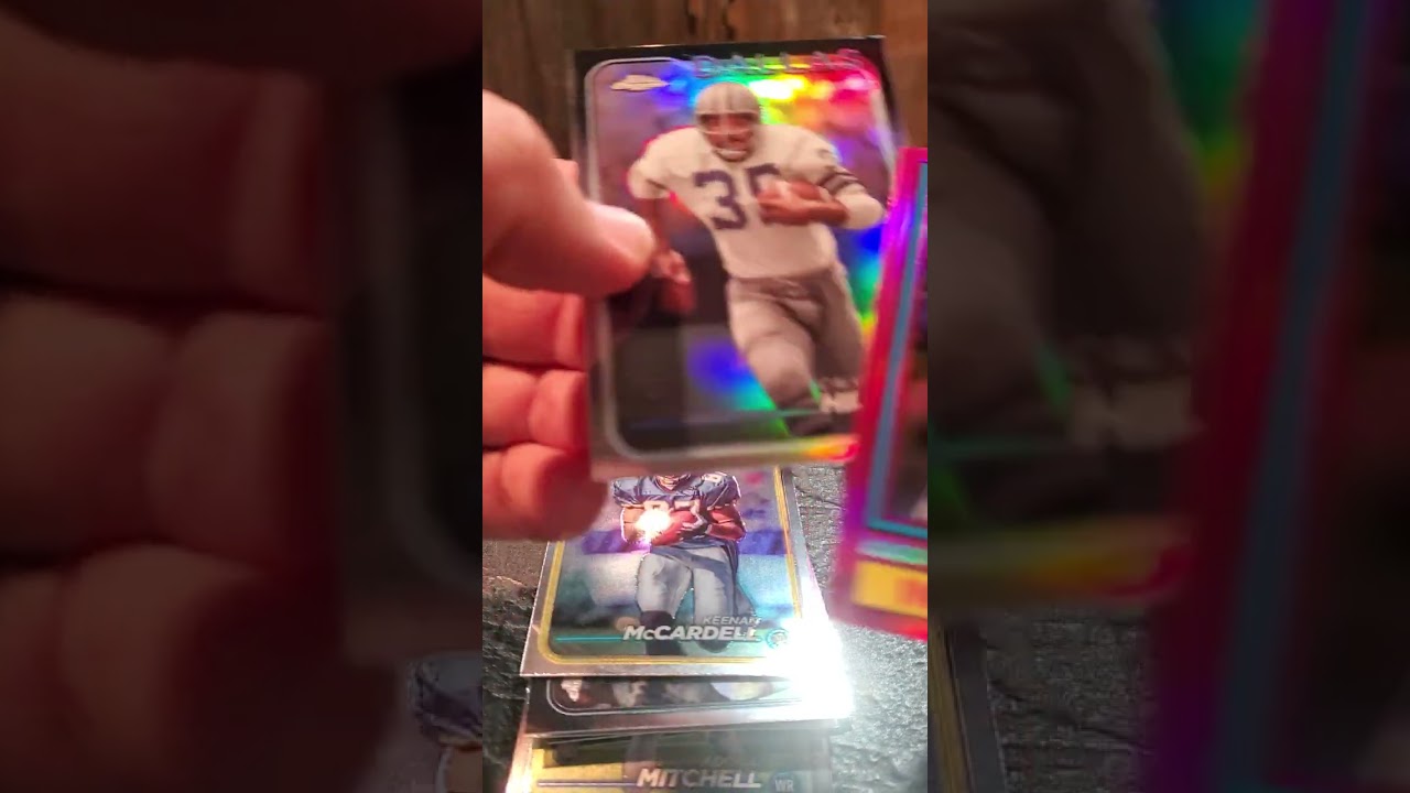 Opening a 2024 Topps Chrome Football Blaster Box