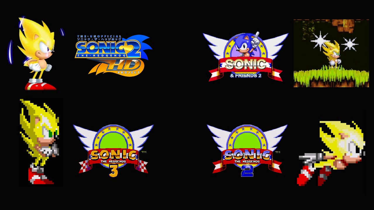 Super Sonic - Sonic 2 (Quadruple Mashup)