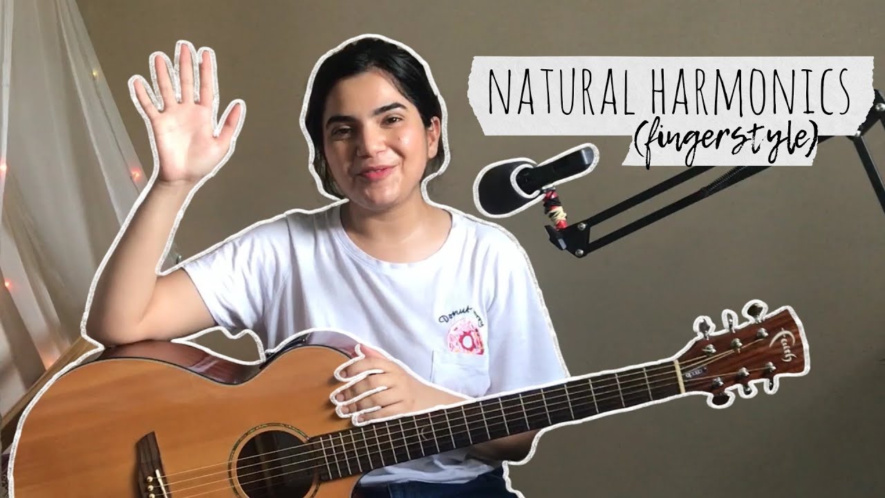Natural Harmonics - Fingerstyle Guitar Lesson 4 - Learn Guitar with Piku (Hindi)
