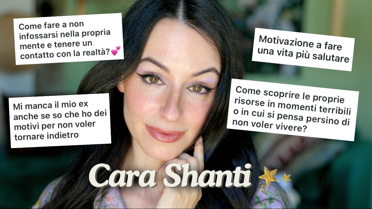 rispondo alle vostre domande pi&ugrave; difficili mentre mi trucco ⋆｡𖦹
